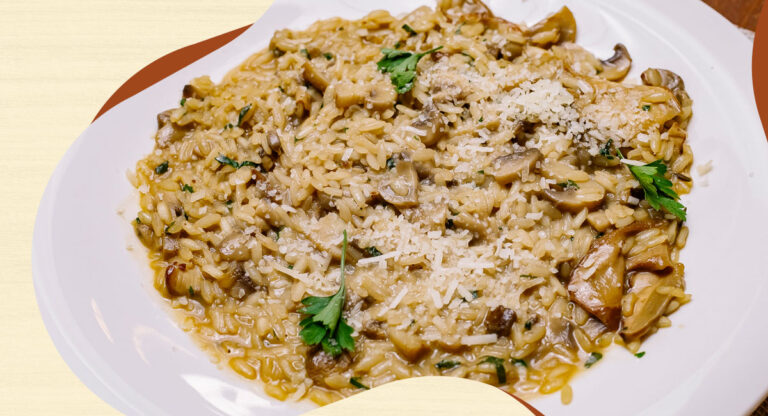 Risoto de Funghi com Toque Mineiro