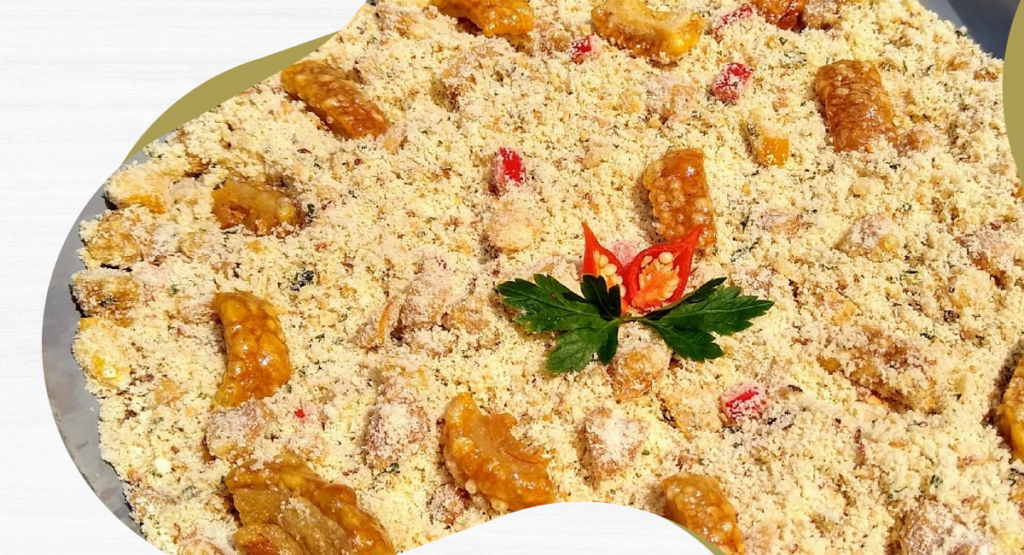 Farofa Crocante de Torresmo